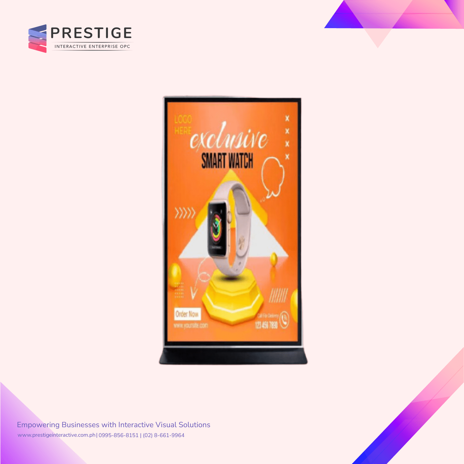 Digital Advertising Kiosk 4 min