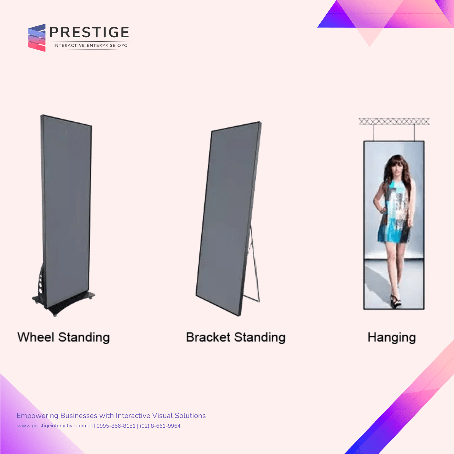 LED Poster Installation min