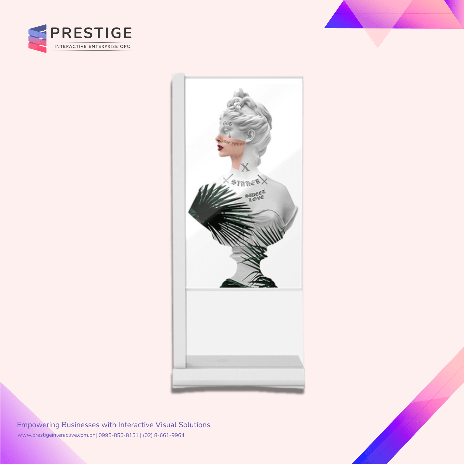 OLED Clear Touch Display Kiosk min