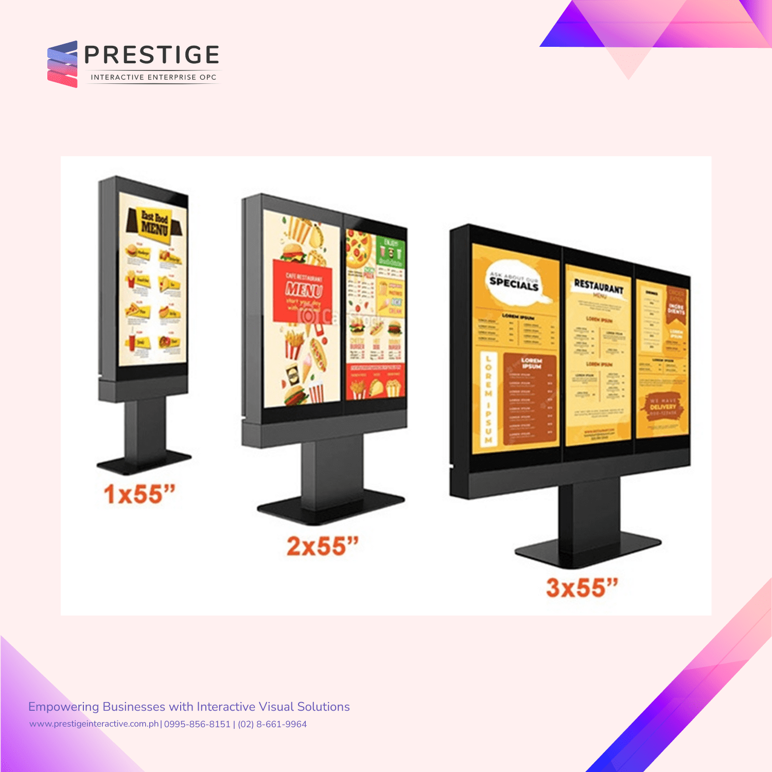 Outdoor Menu Digital Signage min