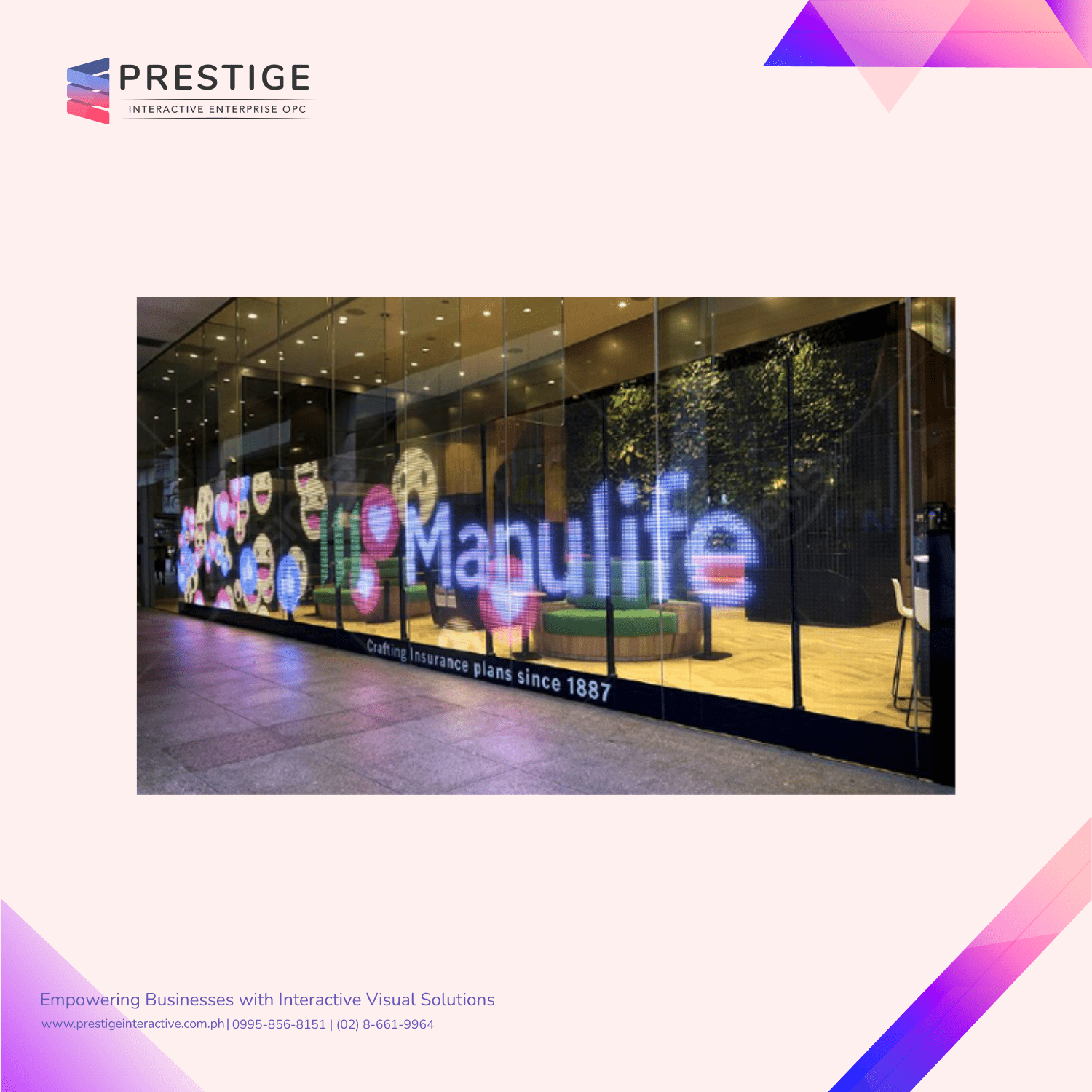 Transparent LED 1 min