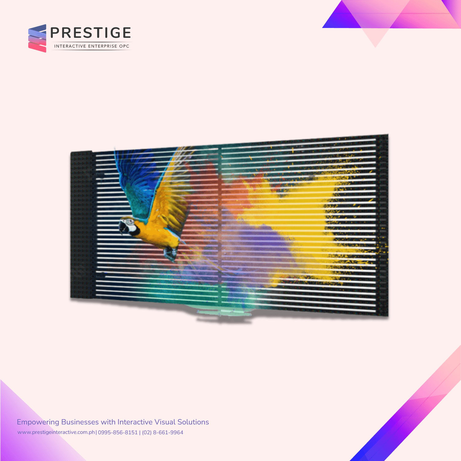 Transparent LED 4 min