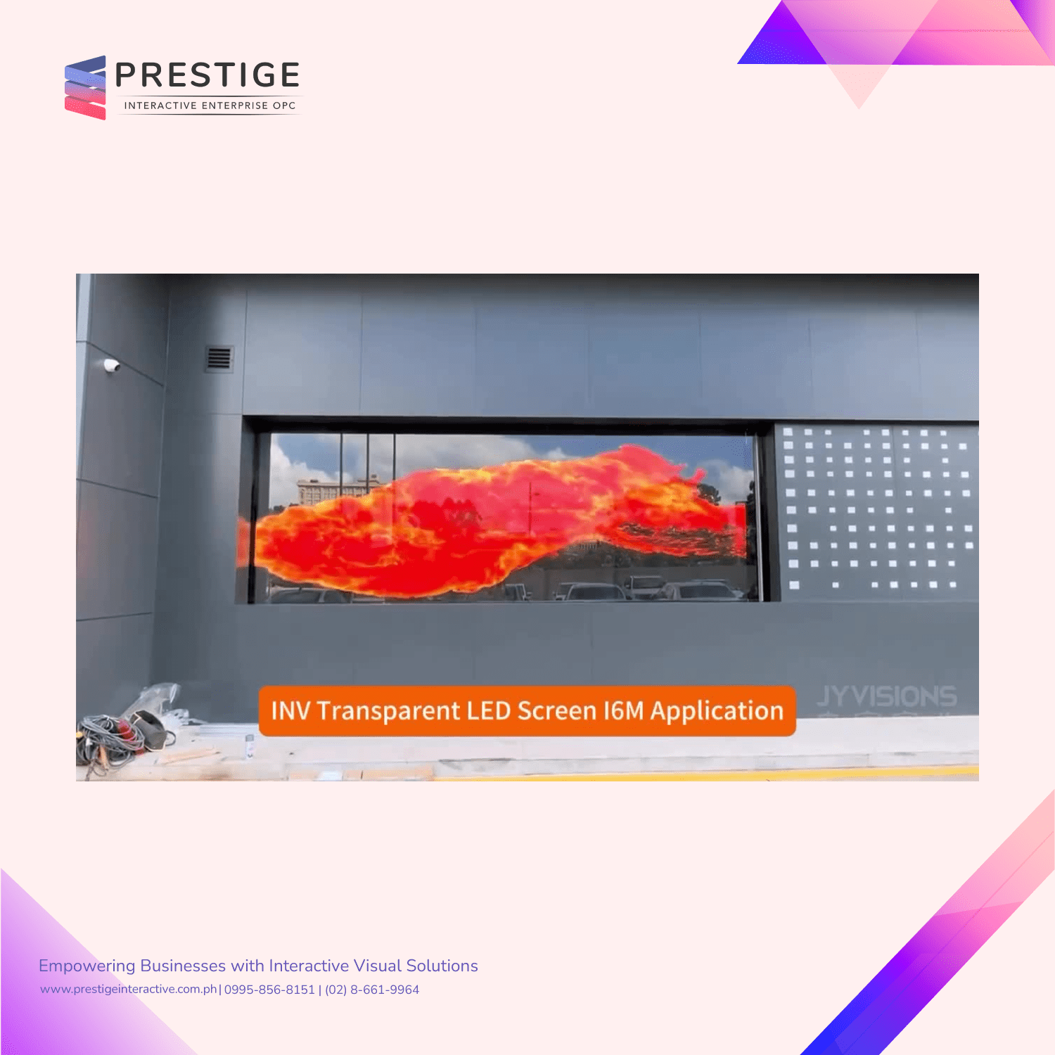 Transparent LED 8 min