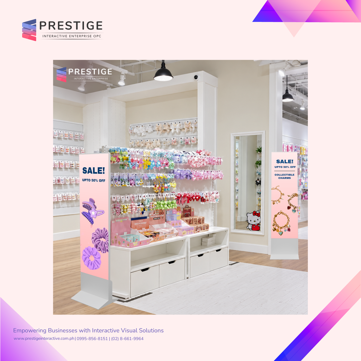 Ultra thin Mobile Sign Stand (4)